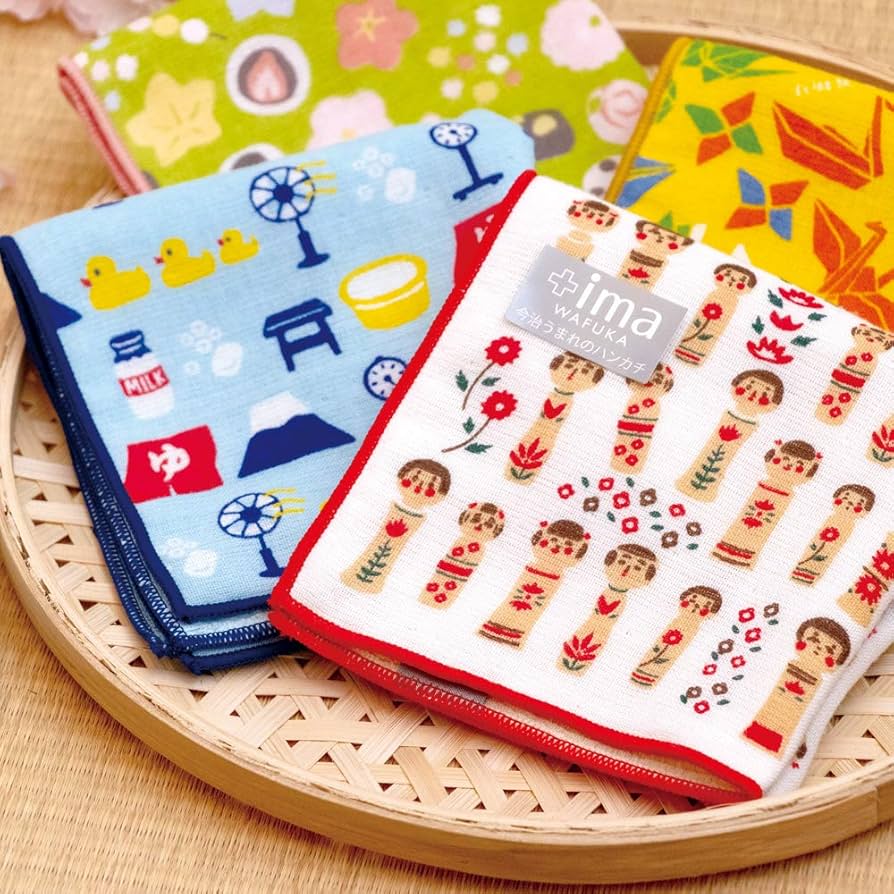 Amazon.co.jp: 今治うまれの ハンカチ ハンカチタオル かわいい ガーゼ